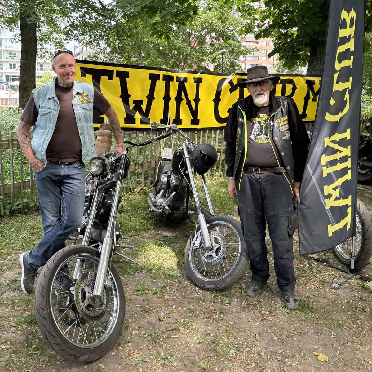 President Björn Hägglund  & Marlon